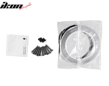 Load image into Gallery viewer, 2023-2025 Honda Accord V4 Style 3PCS Front Bumper Lip Gloss Black PP