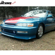 Load image into Gallery viewer, 1996-1997 Honda Accord HC1 Style Matte Black Front Bumper Lip Spoiler