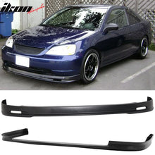 Load image into Gallery viewer, Fits 01-03 Civic Mugen Front + TR Rear Bumper Lip Spoiler - PP