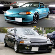 Load image into Gallery viewer, 2001-2003 Honda Civic Coupe Sedan Unpainted Front Bumper Lip PU
