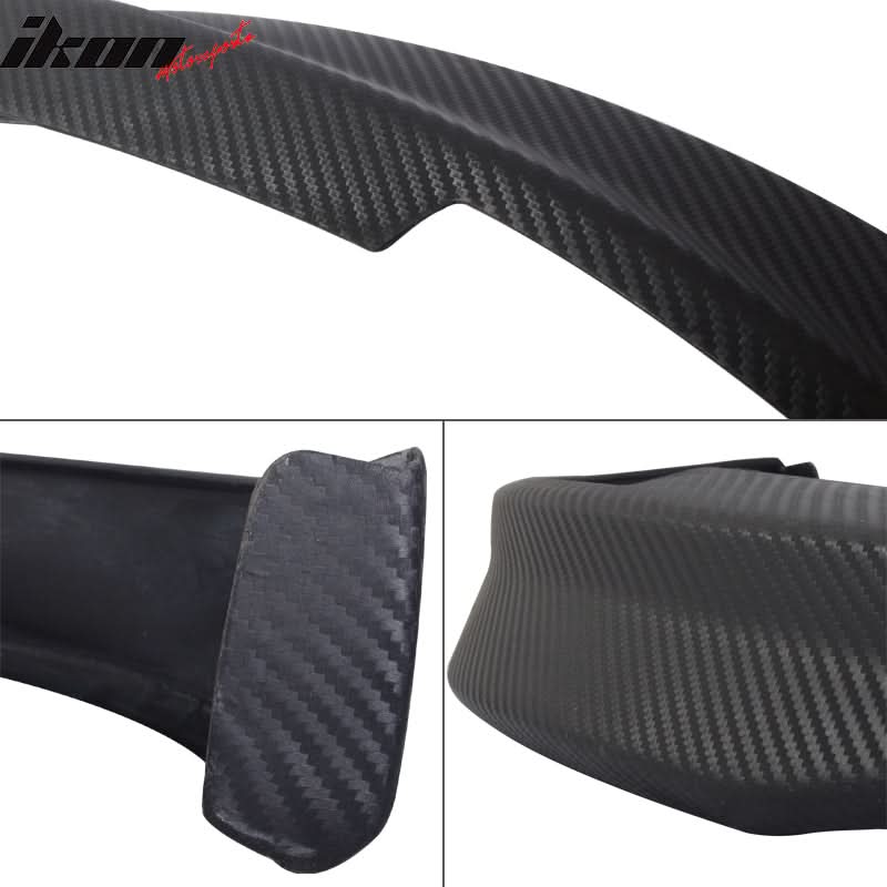 2001-2003 Honda Civic Type-R Style Unpainted Black Front Bumper Lip PU