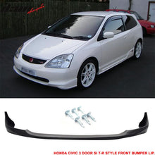 Load image into Gallery viewer, 2002-2005 Honda Civic SI 3Dr HB Ep3 T-R Unpainted Front Bumper Lip PU