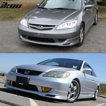 Load image into Gallery viewer, 2004-2005 Honda Civic 4Dr EM2 ES2 PDM Style Front Bumper Lip PU