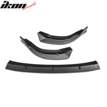 Load image into Gallery viewer, 2006-2008 Honda Civic Sedan 4DR IKON Matte Black Front Lip Splitter PP