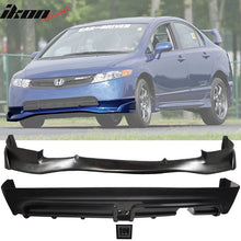 Load image into Gallery viewer, 2006-2008 Honda Civic MUG Si Front Lip PU Rear Lip PP 3rd Brake Light