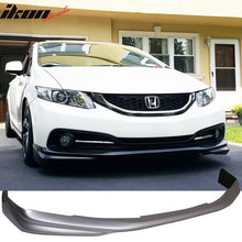 Load image into Gallery viewer, 2013-2015 Honda Civic Sedan 4DR Front Bumper Lip Chin Spoiler PU