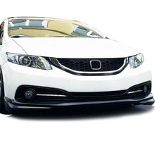 Load image into Gallery viewer, 2013-2015 Honda Civic Sedan 4DR Front Bumper Lip Chin Spoiler PU