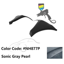 Load image into Gallery viewer, 2016-2018 Honda Civic HF-P Style Painted Front Bumper Lip Splitters