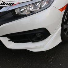 Load image into Gallery viewer, 2016-2018 Honda Civic Coupe Sedan Front Bumper Lip Splitter