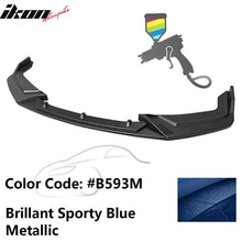Load image into Gallery viewer, 2017-2021 Honda Civic Hatchback IKON Style 3PCS Front Bumper Lip PP