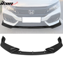Load image into Gallery viewer, 2017-2021 Honda Civic Hatchback IKON Style 3PCS Front Bumper Lip PP