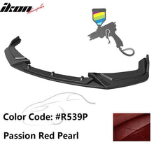 Load image into Gallery viewer, 2017-2021 Honda Civic Hatchback IKON Style 3PCS Front Bumper Lip PP