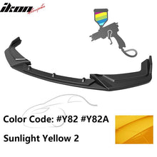Load image into Gallery viewer, 2017-2021 Honda Civic Hatchback IKON Style 3PCS Front Bumper Lip PP