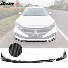 Load image into Gallery viewer, 2019-2021 Honda Civic IKON Style Front Bumper Lip Splitter Spolier PU