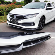 Load image into Gallery viewer, 2019-2021 Honda Civic IKON Style Front Bumper Lip Splitter Spolier PU