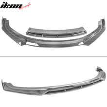 Load image into Gallery viewer, 2019-2021 Honda Civic IKON V3 Style Front Bumper Lip Chin Spoiler 2PC