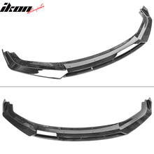 Load image into Gallery viewer, 2019-2021 Honda Civic IKON V3 Style Front Bumper Lip Chin Spoiler 2PC