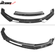 Load image into Gallery viewer, 2019-2021 Honda Civic IKON V3 Style Front Bumper Lip Chin Spoiler 2PC