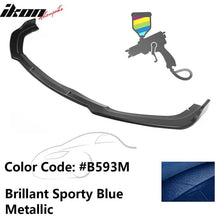 Load image into Gallery viewer, 2019-2021 Honda Civic IKON V4 Style Front Bumper Lip Chin Spoiler 1PC