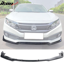 Load image into Gallery viewer, 2019-2021 Honda Civic IKON V4 Style Front Bumper Lip Chin Spoiler 1PC
