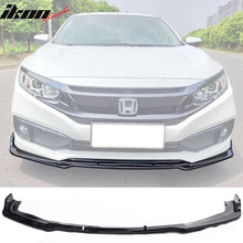 Load image into Gallery viewer, 2019-2021 Honda Civic IKON V4 Style Front Bumper Lip Chin Spoiler 1PC