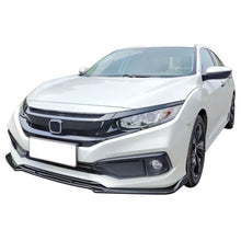 Load image into Gallery viewer, 2019-2021 Honda Civic IKON V4 Style Front Bumper Lip Chin Spoiler 1PC