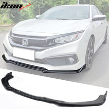Load image into Gallery viewer, 2019-2021 Honda Civic IKON V4 Style Front Bumper Lip Chin Spoiler 1PC
