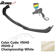 Load image into Gallery viewer, 2019-2021 Honda Civic IKON V4 Style Front Bumper Lip Chin Spoiler 1PC