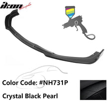 Load image into Gallery viewer, 2019-2021 Honda Civic IKON V4 Style Front Bumper Lip Chin Spoiler 1PC