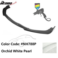 Load image into Gallery viewer, 2019-2021 Honda Civic IKON V4 Style Front Bumper Lip Chin Spoiler 1PC