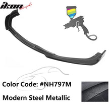 Load image into Gallery viewer, 2019-2021 Honda Civic IKON V4 Style Front Bumper Lip Chin Spoiler 1PC