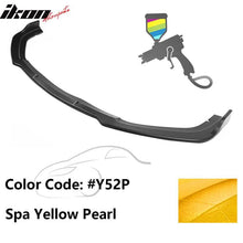 Load image into Gallery viewer, 2019-2021 Honda Civic IKON V4 Style Front Bumper Lip Chin Spoiler 1PC