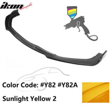 Load image into Gallery viewer, 2019-2021 Honda Civic IKON V4 Style Front Bumper Lip Chin Spoiler 1PC