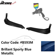 Load image into Gallery viewer, 2019-2021 Honda Civic 10TH Gen Modulo Style Front Bumper Lip Splitters