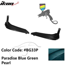 Load image into Gallery viewer, 2019-2021 Honda Civic 10TH Gen Modulo Style Front Bumper Lip Splitters