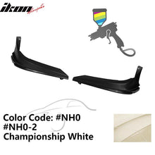 Load image into Gallery viewer, 2019-2021 Honda Civic 10TH Gen Modulo Style Front Bumper Lip Splitters