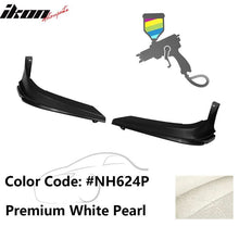 Load image into Gallery viewer, 2019-2021 Honda Civic 10TH Gen Modulo Style Front Bumper Lip Splitters