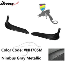 Load image into Gallery viewer, 2019-2021 Honda Civic 10TH Gen Modulo Style Front Bumper Lip Splitters