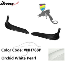Load image into Gallery viewer, 2019-2021 Honda Civic 10TH Gen Modulo Style Front Bumper Lip Splitters