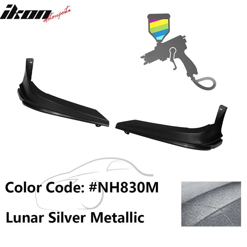 2019-2021 Honda Civic 10TH Gen Modulo Style Front Bumper Lip Splitters