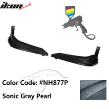 Load image into Gallery viewer, 2019-2021 Honda Civic 10TH Gen Modulo Style Front Bumper Lip Splitters