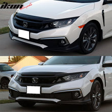 Load image into Gallery viewer, 2019-2021 Honda Civic 10TH Gen Modulo Style Front Bumper Lip Splitters