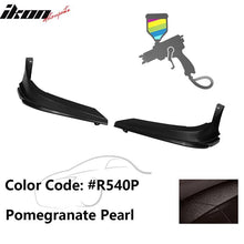 Load image into Gallery viewer, 2019-2021 Honda Civic 10TH Gen Modulo Style Front Bumper Lip Splitters