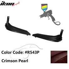 Load image into Gallery viewer, 2019-2021 Honda Civic 10TH Gen Modulo Style Front Bumper Lip Splitters