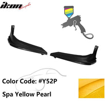 Load image into Gallery viewer, 2019-2021 Honda Civic 10TH Gen Modulo Style Front Bumper Lip Splitters
