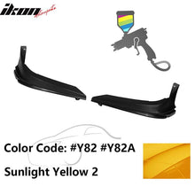 Load image into Gallery viewer, 2019-2021 Honda Civic 10TH Gen Modulo Style Front Bumper Lip Splitters