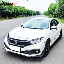 Load image into Gallery viewer, 2019-2021 Honda Civic Modulo Style Front Splitters Side Apron Lip