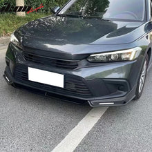 Load image into Gallery viewer, 2022-2024 Honda Civic 11th IKON Front Bumper Lip W/LED PP