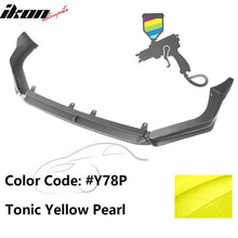 Load image into Gallery viewer, 2022-2024 Honda Civic 11th IKON Front Bumper Lip W/LED PP
