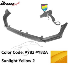 Load image into Gallery viewer, 2022-2024 Honda Civic 11th IKON Front Bumper Lip W/LED PP
